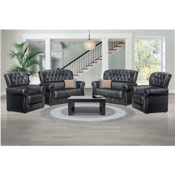 Picture of Berlin 2 Division Couch - Black