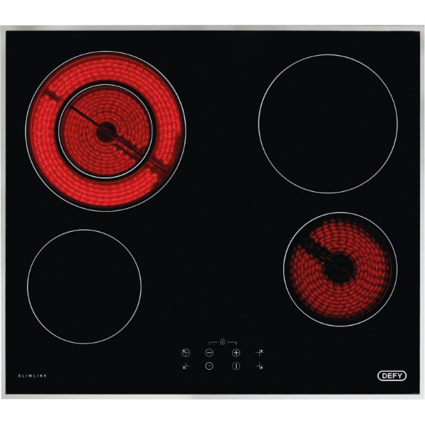 Picture of Defy 4 Plate Hob Ceran TC CP DHD494 S/Steel