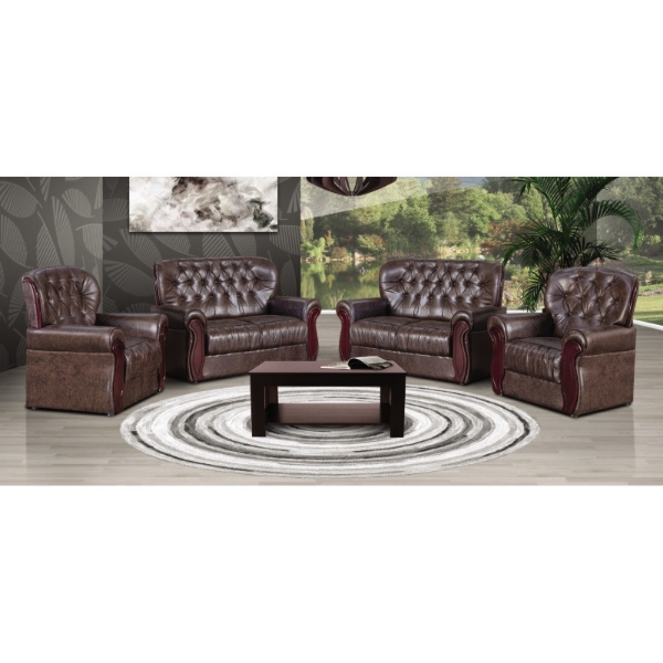 Picture of Munich 2 Division Couch - Brown