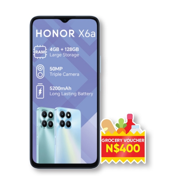 Picture of Honor Cellphone X6A + 400 Voucher