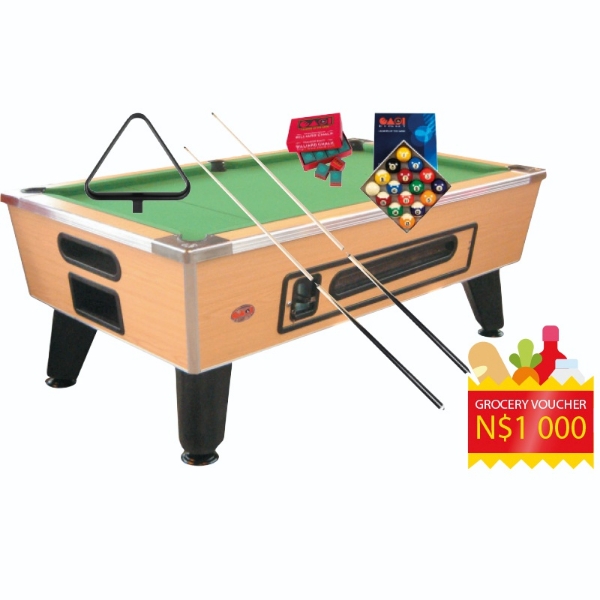 Picture of Pool Table Coin Operated with Accessories + 1000 Voucher