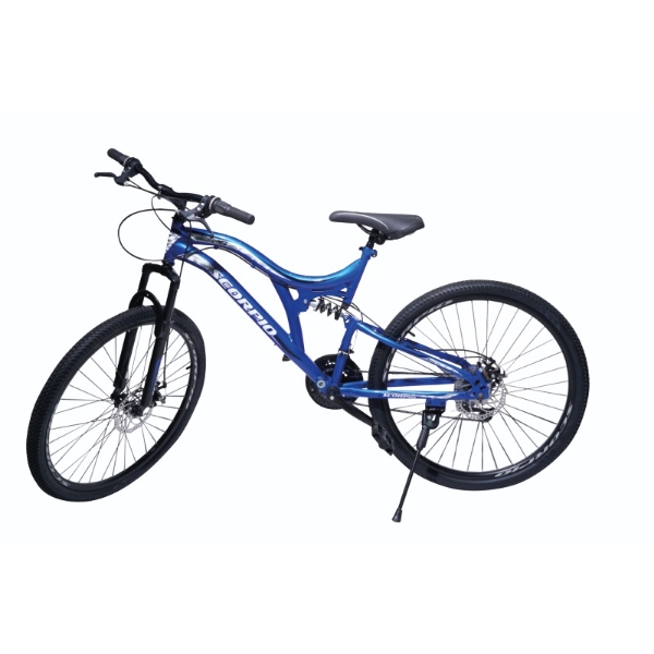 Picture of MTB 26" 18 Speed Full Suspension Scorpio Bike Blue