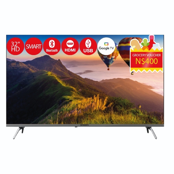 Picture of Skyworth 32'' HD Google TV 32E5500G + 400 Voucher