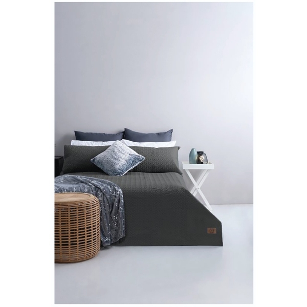 Picture of Quilted Pinsonic 3 Piece Set - Charcoal