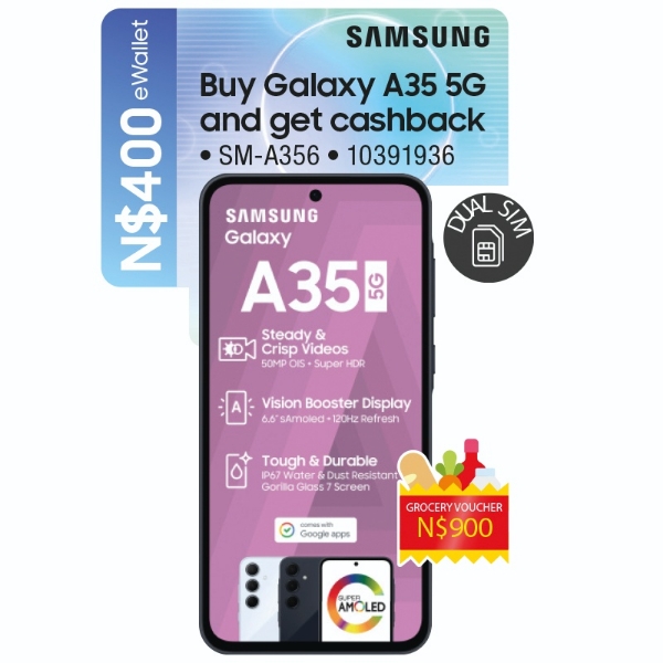 Picture of Samsung Cellphone A35 5G SM A356 + 900 Voucher